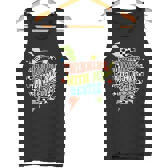 Retro Twinning With My Bestie Shirt Twin Day Friend BFF Tank Top - Monsterry