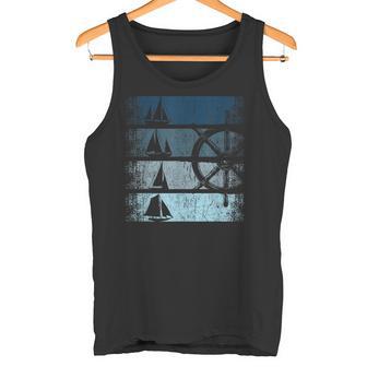 Retrointage Sailing Boat Sailing Ship Sailor Tank Top - Geschenkecke