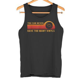 Retroinyl Lp Recordintageinyls Tank Top - Geschenkecke