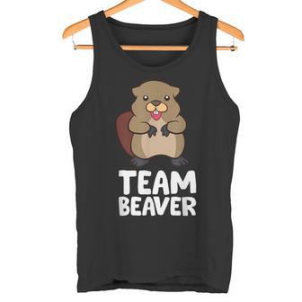 Rodent Team Beaver Team Beaver Love Flannelette Tank Top - Geschenkecke