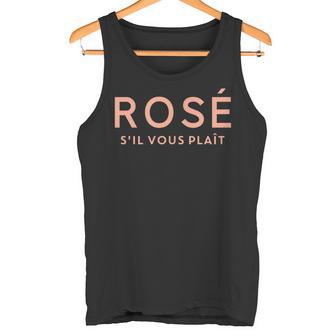 Rosé S'ilous Plaît Rosé Bitte S Tank Top - Geschenkecke