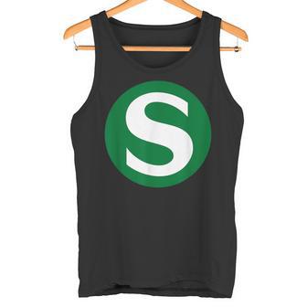 S Linie Zug Tank Top - Geschenkecke