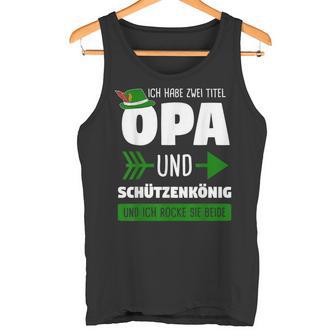 Sagittarius King Grandpa Sports Sagittarius Tank Top - Geschenkecke