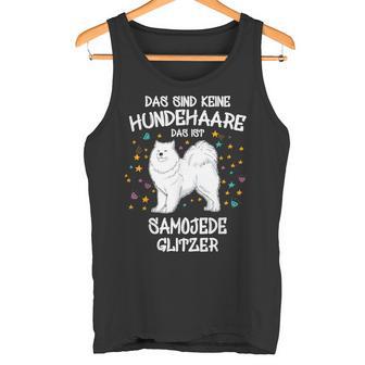 Samoje Glitter Dog Holder Dog Fun Tank Top - Seseable