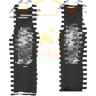 Samurai Koi Carpe Warrior Japonais Ninja Koi Carpe Kawaii Débardeur e - Cadeauxyz