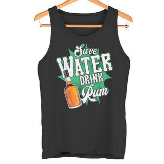 Save Water Drink Rum Tank Top - Geschenkecke