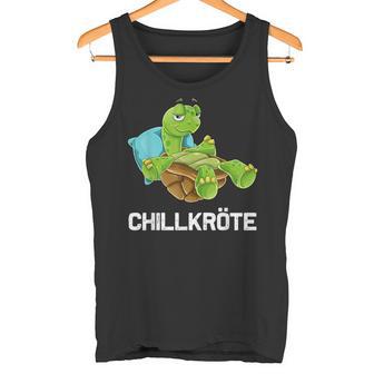 Schlafen Relax Chill Turtles Tank Top - Geschenkecke