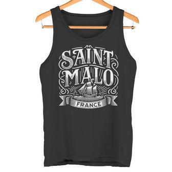 Segelschiff Saint-Malo Frankreich Tank Top - Geschenkecke