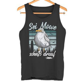 Sei Möwe Scheid Drauf North German Seagulls Tank Top - Geschenkecke