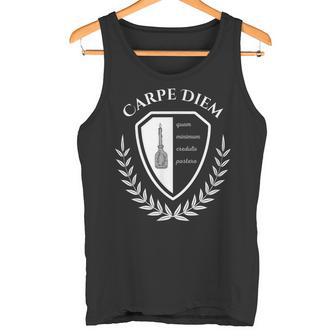 Seize The Day Carpé Diem Klassischer Toter Dichterliebhaber Tank Top - Geschenkecke