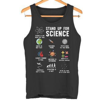 Setz Dich Für Wissenschaft Ein Wissenschaft Klimawandel Tank Top - Geschenkecke