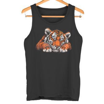 Sleeping Tiger I Tiger Children's Tank Top - Geschenkecke