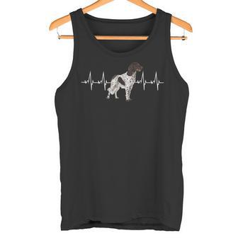 Small Münsterländer Dog Heartbeat Heartbeat Tank Top - Geschenkecke