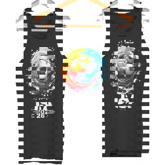 Soccer Player Sports Vintage Men Boys Cup Soccer 2026 Soccer Tank Top - Monsterry