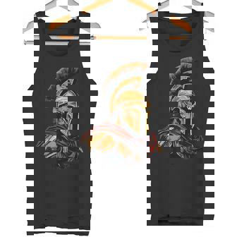 Sparta Gladiator Spartaner Leonidas 300 Casco Spartan Camiseta sin mangas - Regaloses
