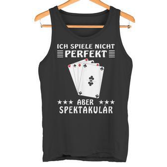 Spektacular Card Player Tank Top - Geschenkecke