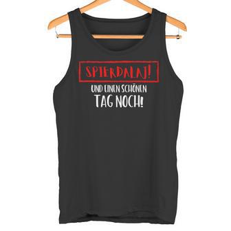 Spierdalaj Und Schönen Tag Polish Swear Word Tank Top - Geschenkecke