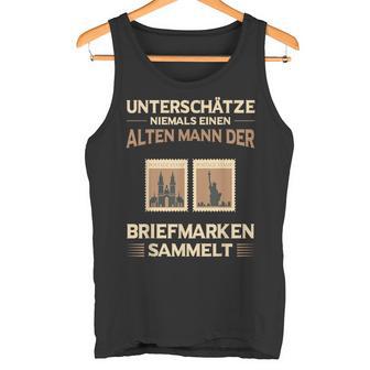 Stamp Collector Underschätze Niemals Stamps Tank Top - Geschenkecke