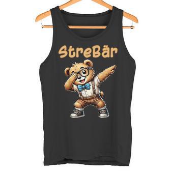 Streber Geschenk Lustiges Bär Geschenk Für Besserwisser Tank Top - Geschenkecke