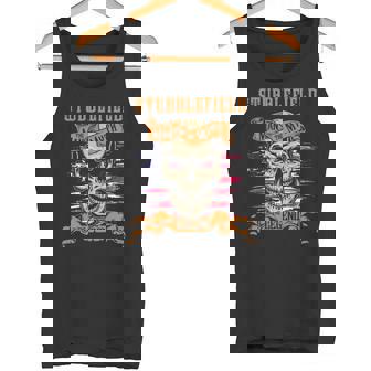Stubblefield The Man The Myth The Legend Personalized Last Name Tank Top - Thegiftio UK