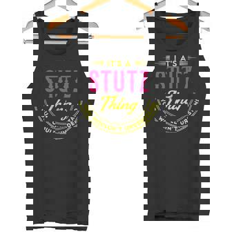Stutz Personalized Name Name Print S With Name Stutz 2 Tank Top - Thegiftio UK
