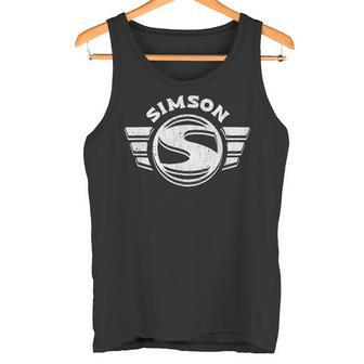 Suhl Simson S50 S51 Schwalbe Star 2-Stroke Motor 2-Stroke Love Tank Top - Geschenkecke