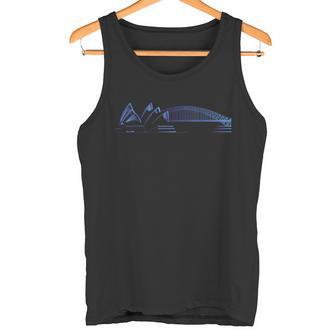 Sydney Skyline Australien Souvenir Geschenk Tank Top - Geschenkecke