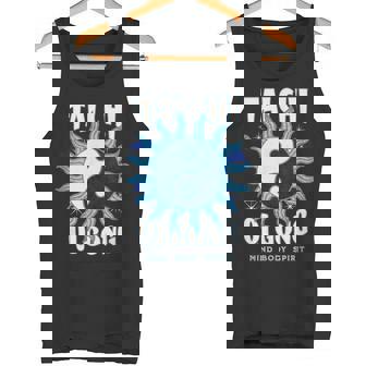 Tai Chi Martial Arts Ying Yang Qi Gong Balance Breathing Tank Top - Monsterry