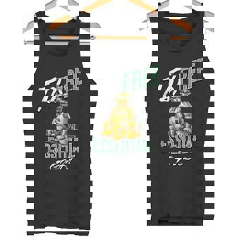 Tax-Free Essential Goods Financial Relief Statement Tank Top Tank Top - Monsterry