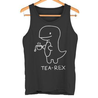 Tea Rex For Tea Drinkers And Dinosaur Lovers Tank Top - Geschenkecke