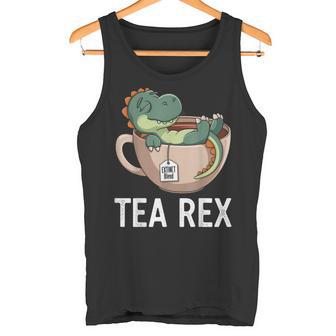 Tea Rex T-Rex Dinosaur Tyrannosaurus Tank Top - Geschenkecke