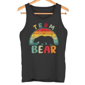 Team Bear Ich Wählle Den Bären Tank Top - Geschenkecke