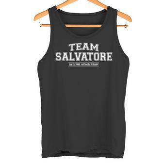 Team Salvatore Apellido Familiar Orgulloso Apellido Camiseta sin mangas - Regaloses