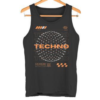 Techno Orb Edm Rave Tank Top - Geschenkecke