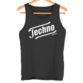 Tempo Techno Meme Tank Top - Geschenkecke