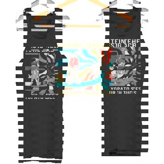 Testing Teacher Path To Success Vintage Test Day Teacher Tank Top - Monsterry