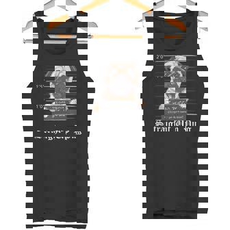 Thug Pug Straight Up Pug Living Life In Jail Tank Top - Monsterry