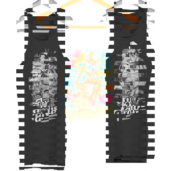 Tiki Paradise Estilo Pinup Retro Camiseta sin mangas - Regaloses