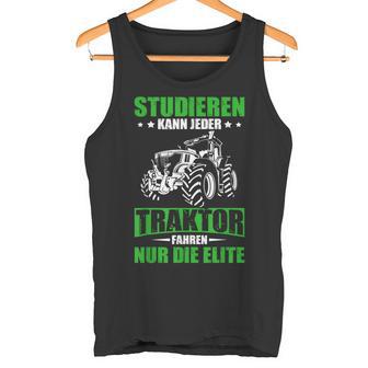 Tractor Fahrenkann Nur Die Elite Landwirt Tank Top - Geschenkecke