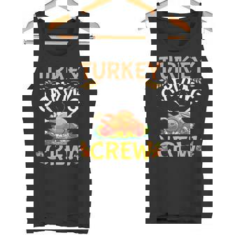Turkey Carving Crew Thanksgiving Day Family Holiday Dinner Tank Top - Monsterry