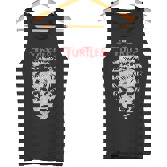 I Like Turtles Zombie Boy Skull Face Tank Top Tank Top - Monsterry