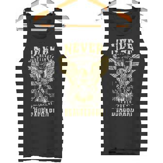 Never Underestimate The Power Of Beauregard Personalized Last Name Tank Top - Thegiftio UK