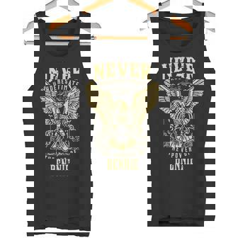 Never Underestimate The Power Of Bennie Personalized Last Name Tank Top - Thegiftio UK