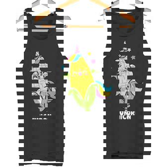 Unicorn Baby Corn Pun Magical Unicorn Corn Character Tank Top - Monsterry