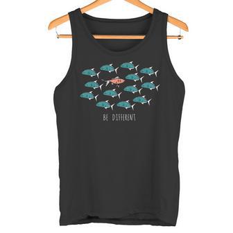 Unique Be Different Fish Tank Top - Geschenkecke