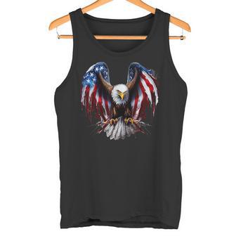 Us Flag As Eagle Usa Flag Tank Top - Geschenkecke