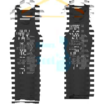 Usted No Toca El Blues You Feel It Músico Guitarrista Camiseta sin mangas - Regaloses