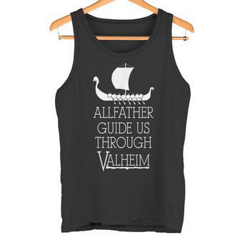 Valheim Allfather Führre Uns Durchalheim Tank Top - Geschenkecke