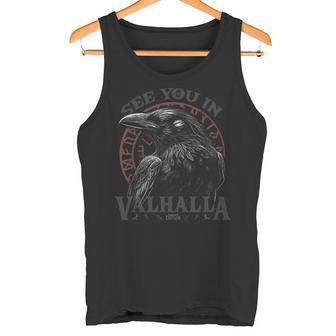 Valknutiking Wir Sehen Uns In Walhalla See You Inalhalla Tank Top - Geschenkecke