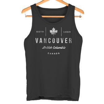 Vancouver Classicintage Retro Kanada Canada Maple Leaf Tank Top - Geschenkecke